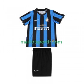 Maillot de Foot Inter Milan 2009 2010 Retro Enfant Domicile